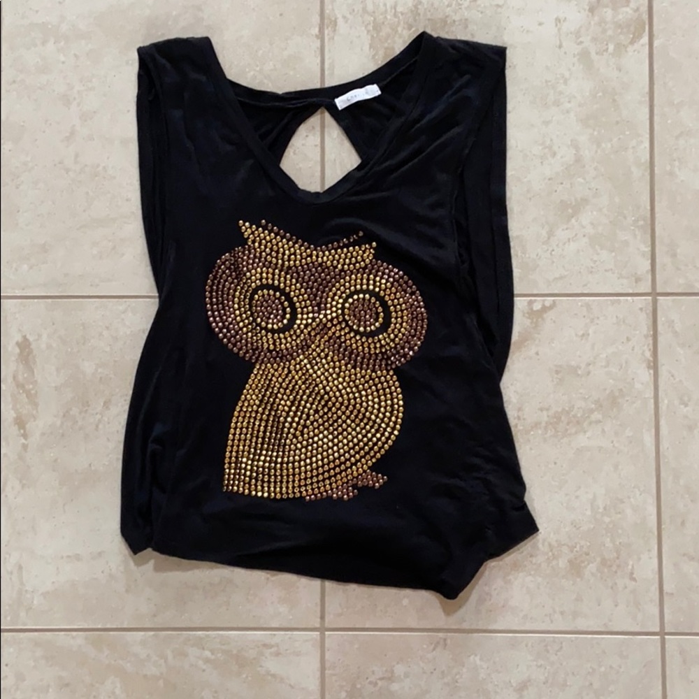 Owl tank top